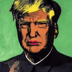 Trump Mao Green