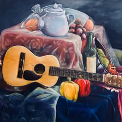 Oil painting still life by jirang NO.4