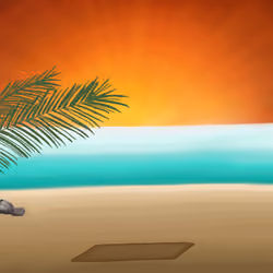 I live on the beach 