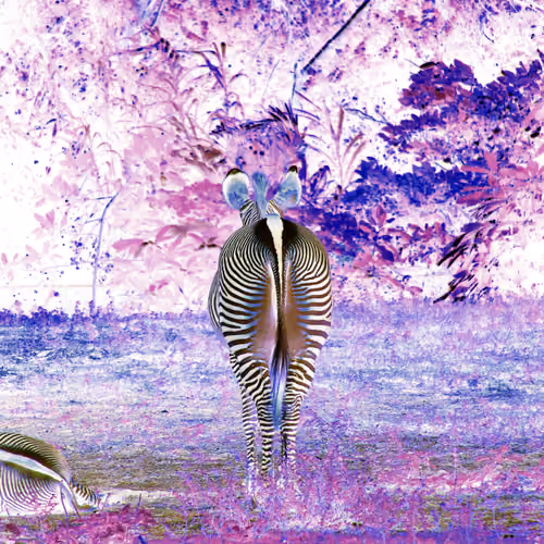 Psychedelic Zebra