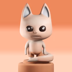 Gumiho Baby #035 Gumiho x Orange gradient