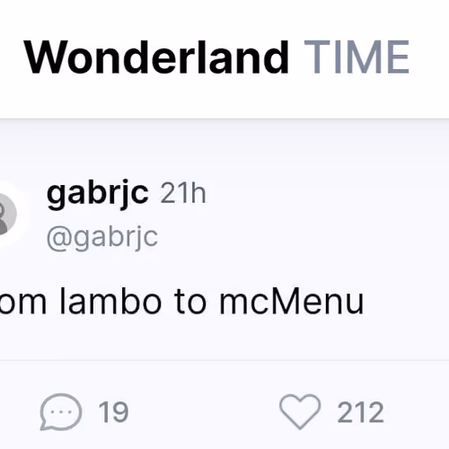 Wonderland to the M...cMenu
