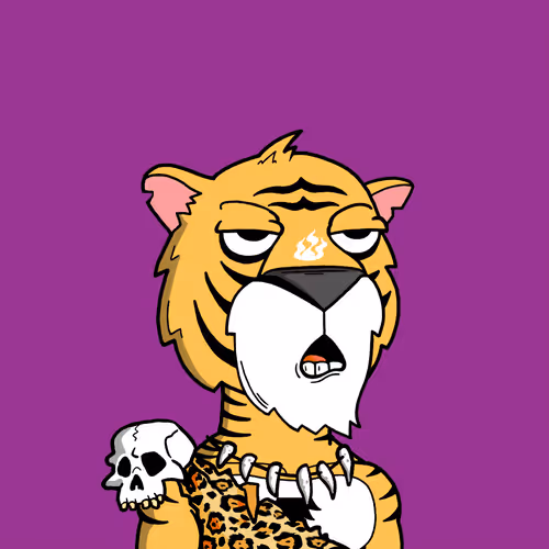 Grouchy Tiger Social Club #1346