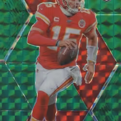Patrick Mahomes Green Mosaic 2020