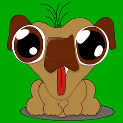 Stoned Puppy #11, Hugo 
