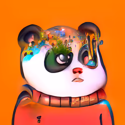 Arimal NFTs #005 - Frenly Panda #1411