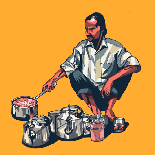 Indian Tea Seller