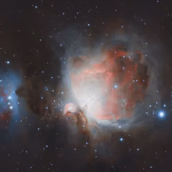 The Orion and Running Man Nebula