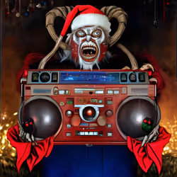 Creepy BoomBox Krampus Vol II 165