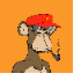 Fast Food Pixel Ape #498