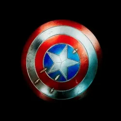 Captain America's Damaged Shield