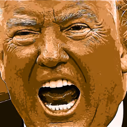 Covfefe Flavor Orange Scream - Trump