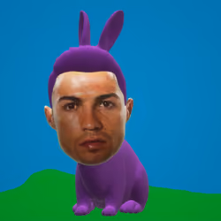 Cristiano Ronaldo Rabbit #04