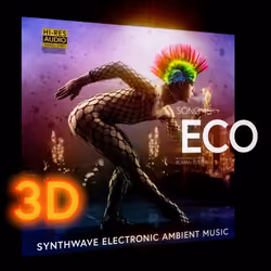 3D LOOP MP4: OFFICIAL MAXI CD ALBUM COVER "SONG 45 ECO"