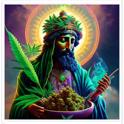 Cannabis as a God 