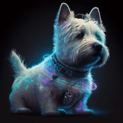 #188 MYs Cyber Cute Westie