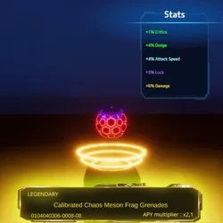 Calibrated Chaos Meson Frag Grenades