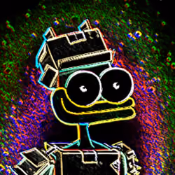 Neon Duck #206
