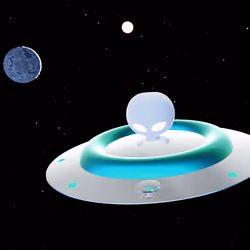 The Alien Boy UFO