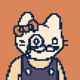 Bored Pixel Cat #859