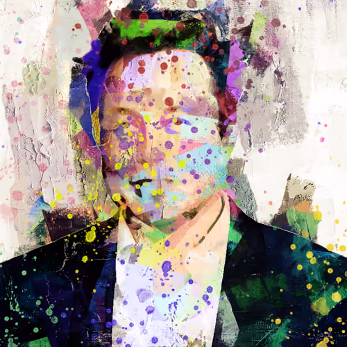 Abstract Art #1 - Elon Musk
