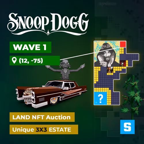 Snoop Dogg LAND Sale Wave 1 - 3x3 Estate S [12,-75]