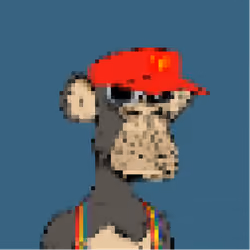 Fast Food Pixel Ape #497
