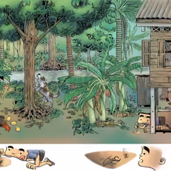 playing with insects in ASEAN