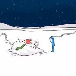 Melted Snowman
