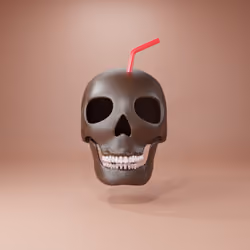 Skull 3D #016