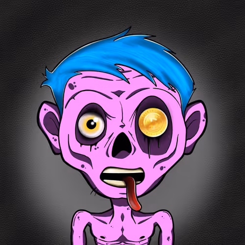 OG Guilded Gamer Zombie