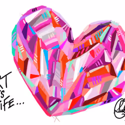 Art is Life 93 : Heart Vibes