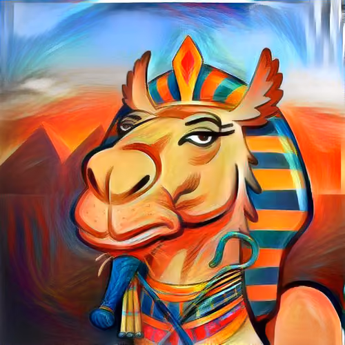 Van Gogh Arabian Camels #6