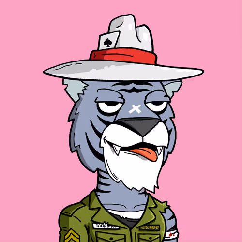 Grouchy Tiger Social Club #6128