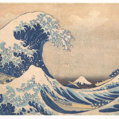 Kanagawa oki nami ura - The Great Wave - Tokyo Edo Period (1830-32)