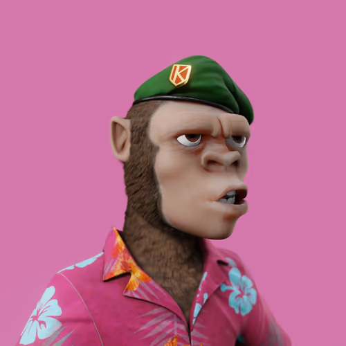 3D Animated Kong #818