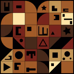 Geo Squares #125