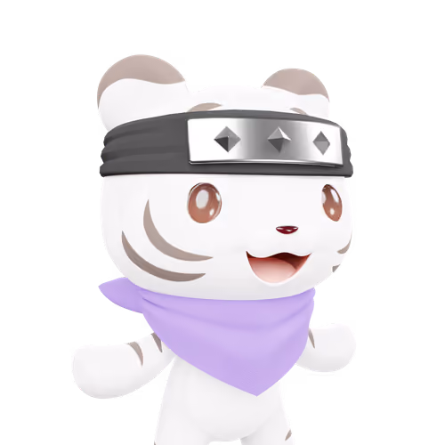 3D LEELEE-2nd-White tiger-#00718