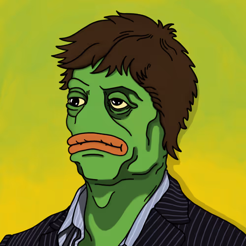 Michael Blurry Pepe Style - Original