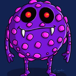 Purple Monster#02