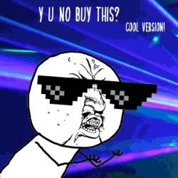 YUNO #15 - Very rare DISCO cool meme glasses YUNO - it moves!