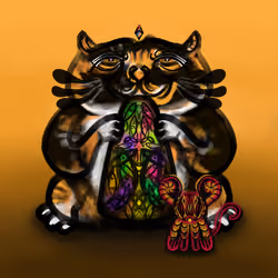 MOX DOLL # Bella the cat and toomnu (( Rare ))