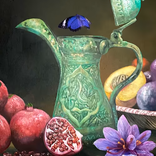 Pomegranates and Butterflies