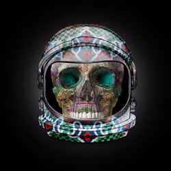 astroland skull #12- by Ali vision