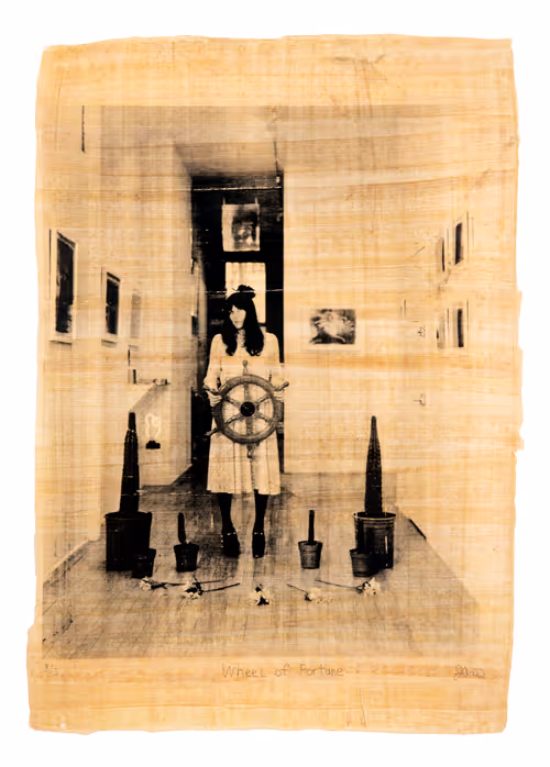 Justin Aversano - Wheel of Fortune - Physical Tarot Scroll - 3/3