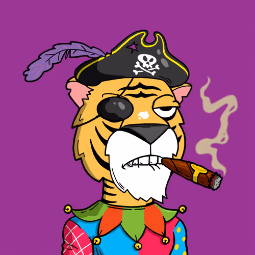 Grouchy Tiger Social Club #5078