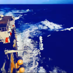 Drug bust operation Sea state