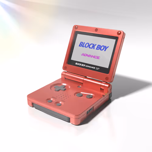 Block Boy Advance SP #4 Flame Red (AGS-001)