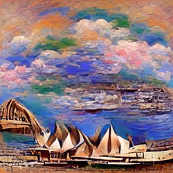 Series #1-54 Sydney Opera House (Metaverse of Magnificent Art)