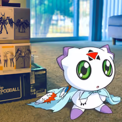 Calumon, Protector of Gunpla